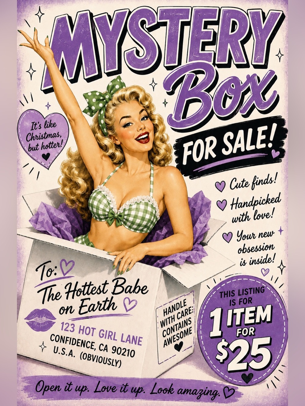 Custom Curated Mystery Box | Personal Shopper | 1 item + Free Gift! 🎁 🔥